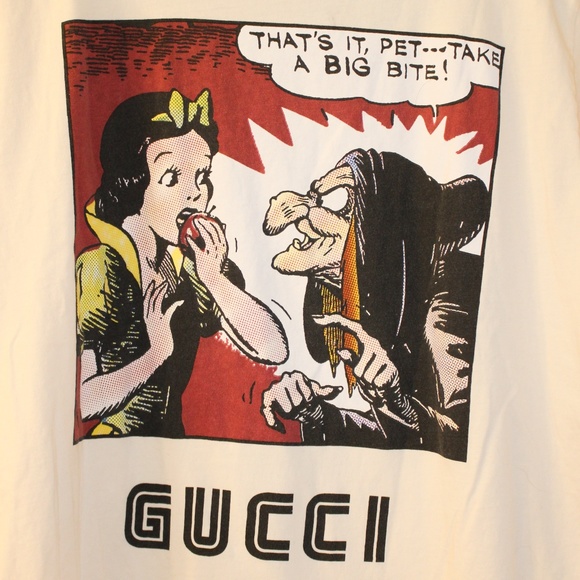 gucci snow white t shirt